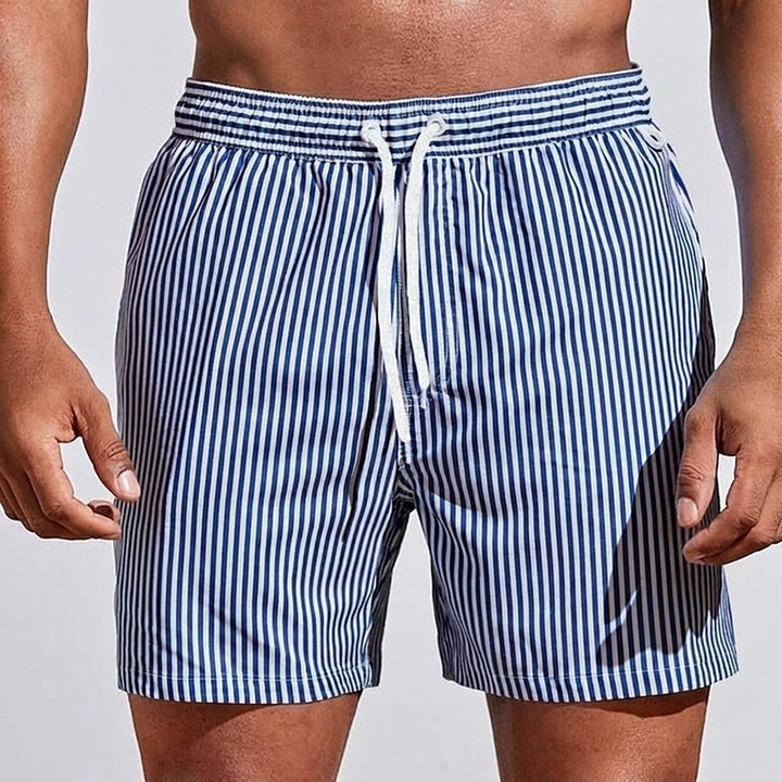 Nazif - Gestreifte Sommer Shorts