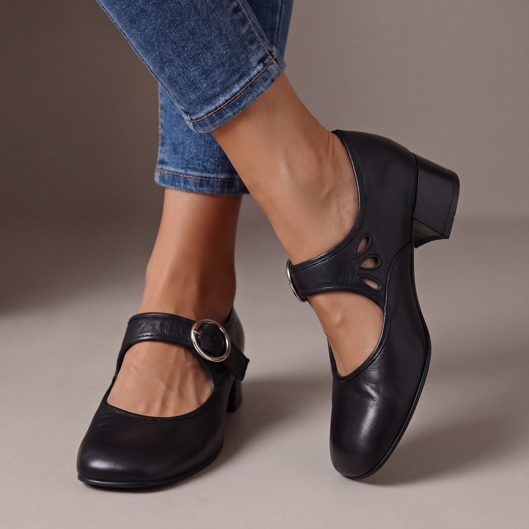 Kausar - Bequeme Leder Schuhe