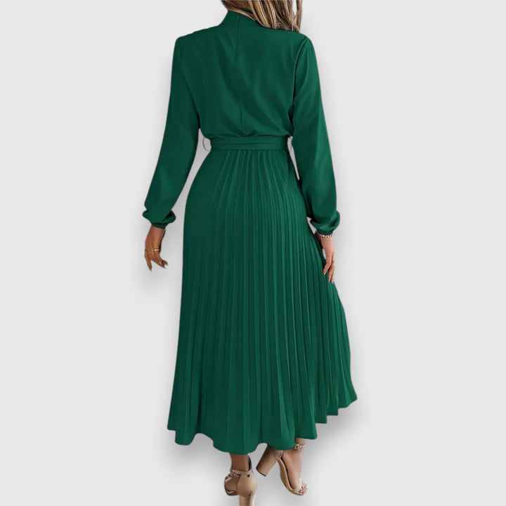 Lisa - Langärmelig Midikleid