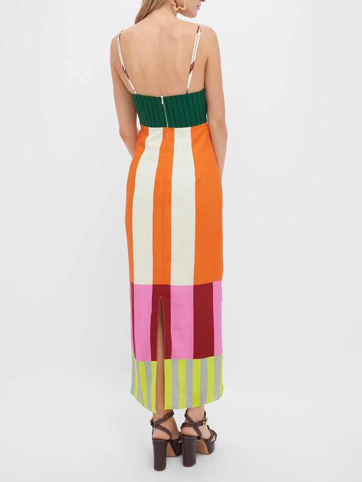 Sienna  - Bengal Multi Paloma Maxikleid