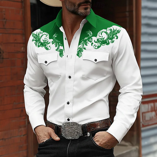 Leif – Klassisches Hemd im Western-Stil