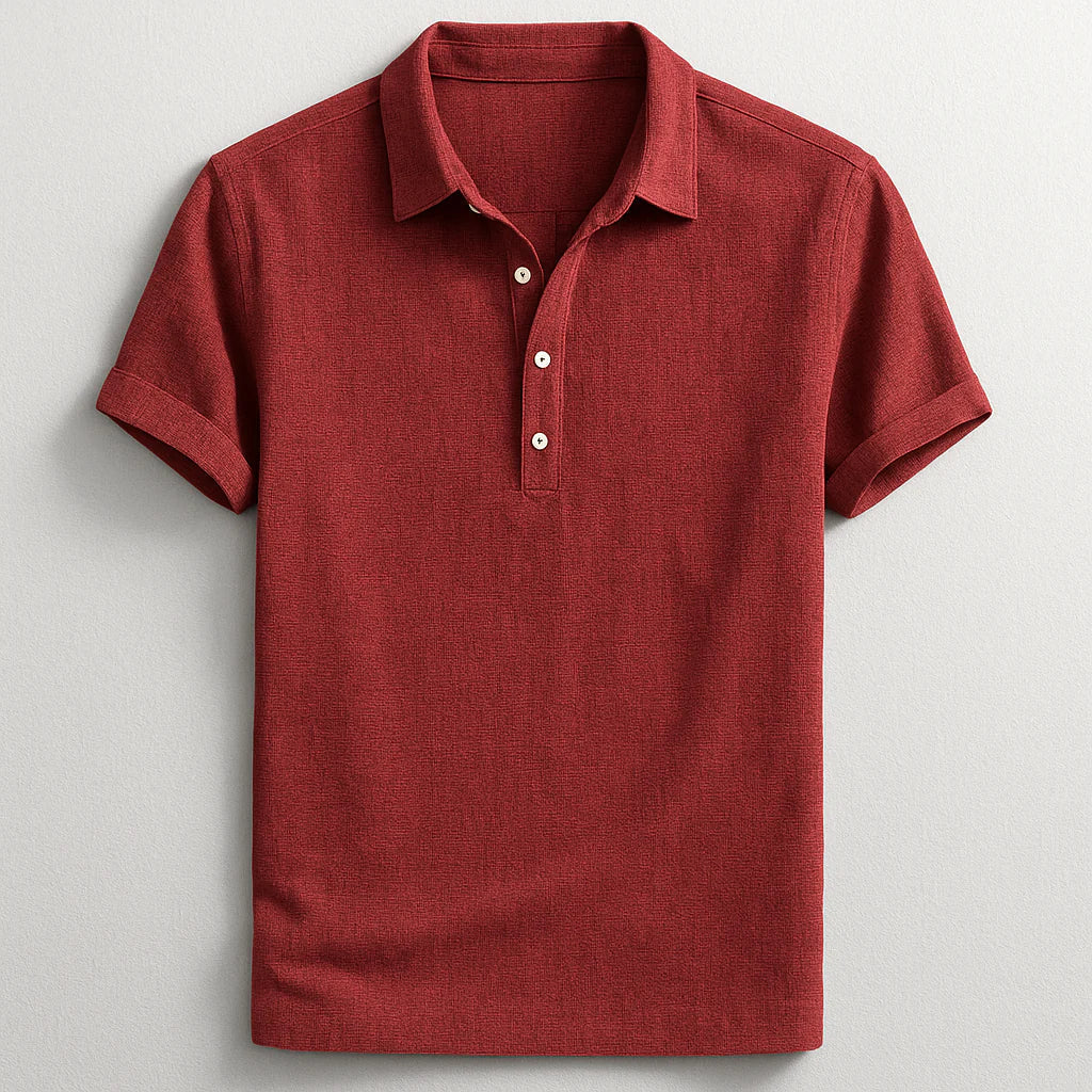Raymond - Modisches Leinen Polo Hemd