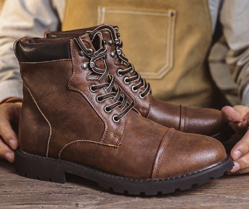 Stubbs – Premium Leder Stiefel