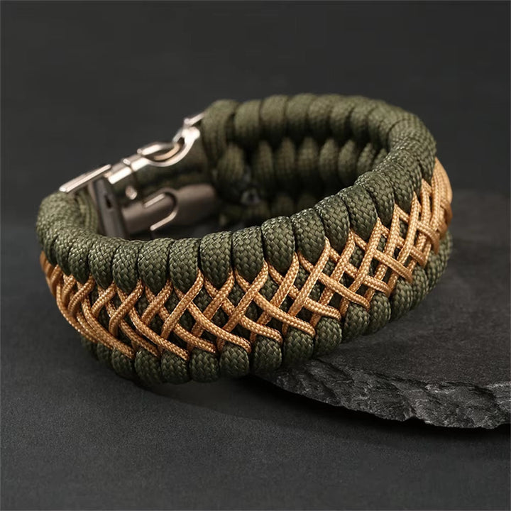 KnotVanta - Armband Mit Geflochtener Kordel Und Schnalle