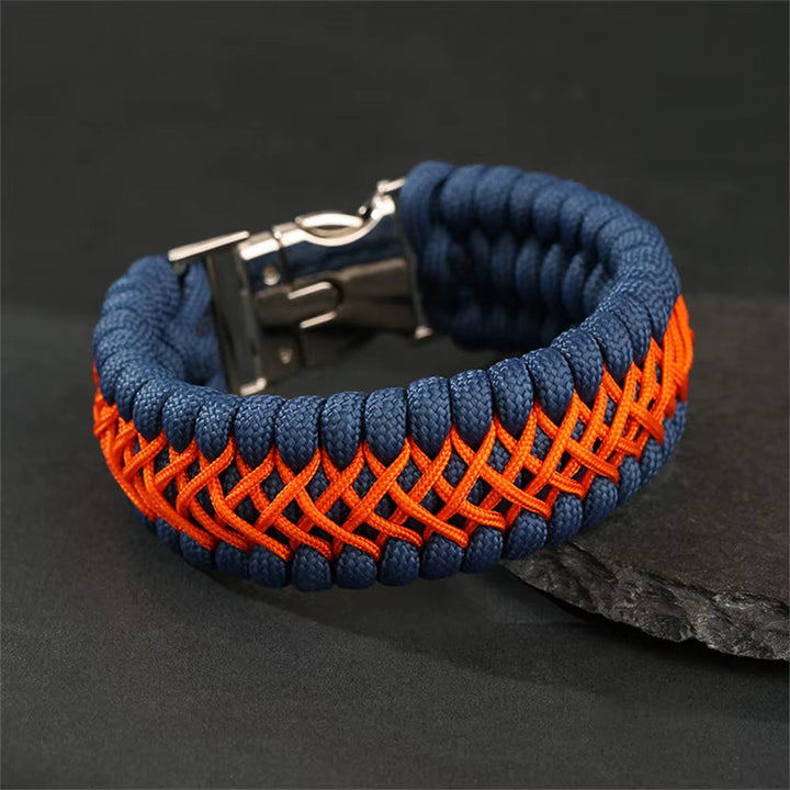 KnotVanta - Armband Mit Geflochtener Kordel Und Schnalle