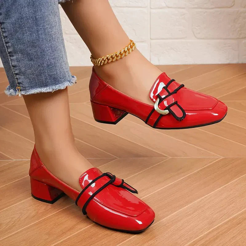 Avelina – Hochwertiger Orthopädischer Leder Loafer