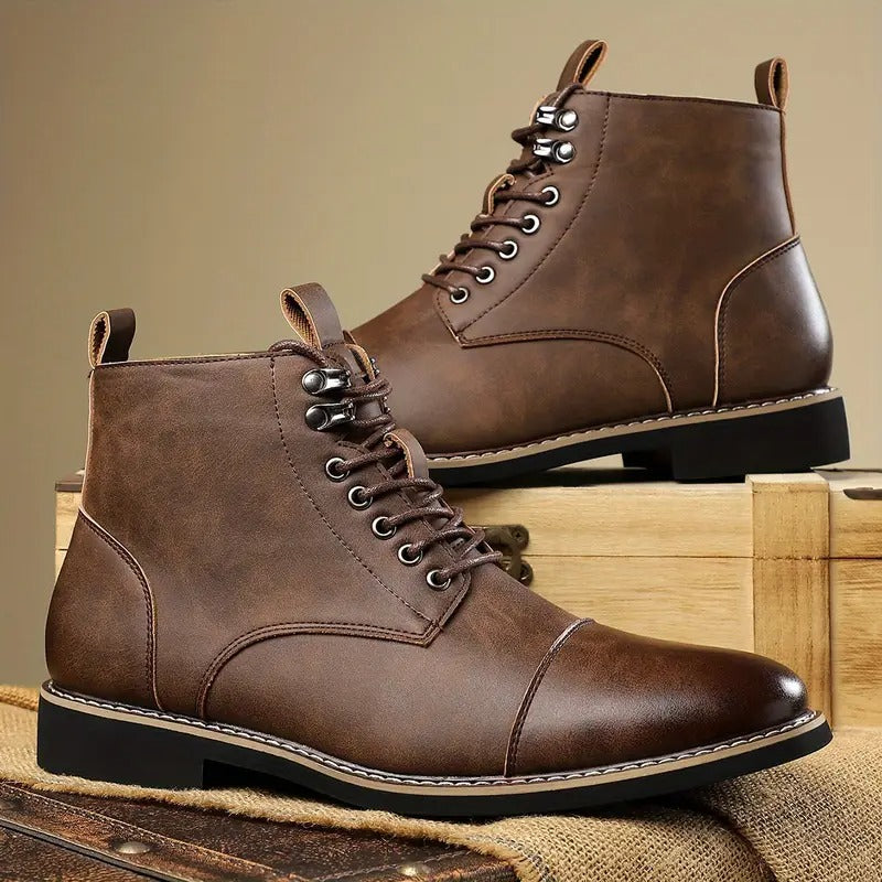 Sjaak – Orthopädische Stiefel Aus Leder