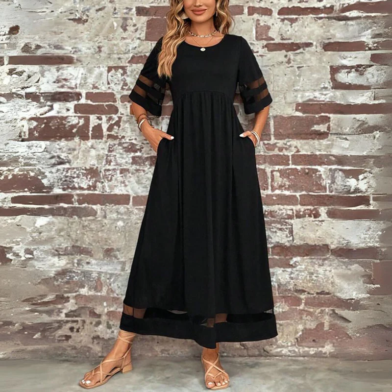 Dayena – Elegantes Kleid Mit Bauchbedeckung