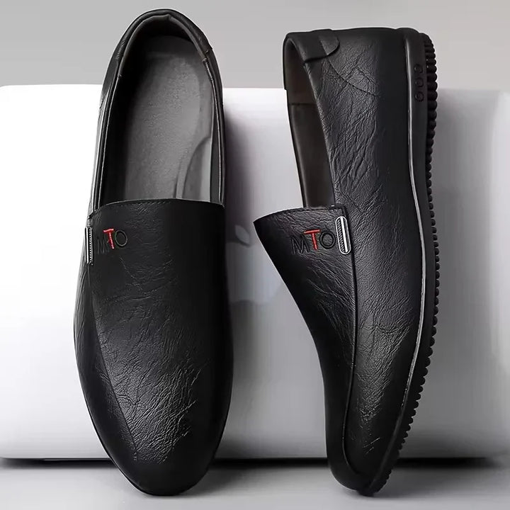 Nagidi – Orthopädischer Leder Slipper