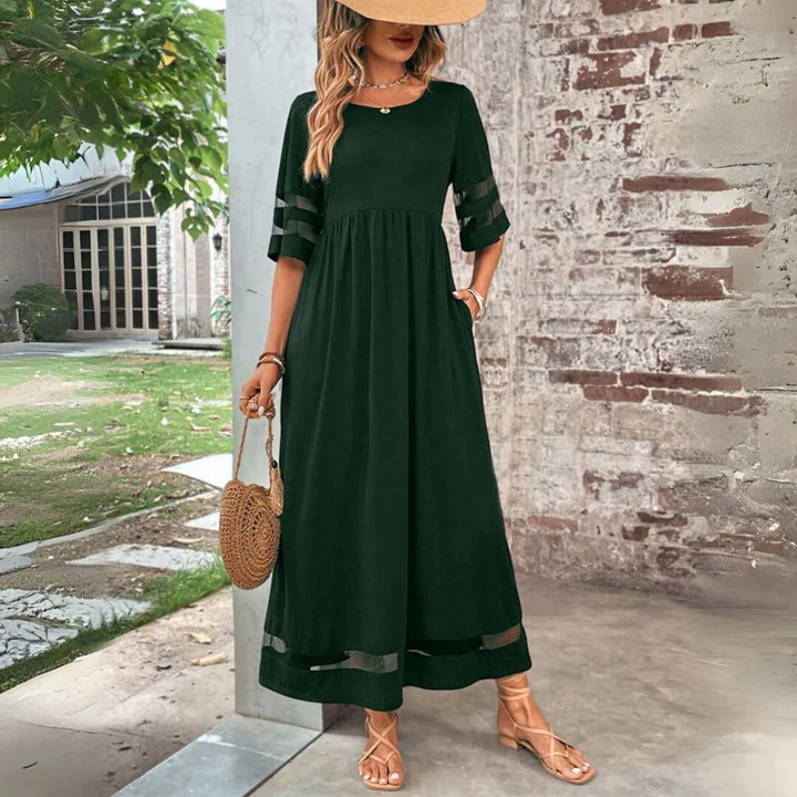 Dayena – Elegantes Kleid Mit Bauchbedeckung