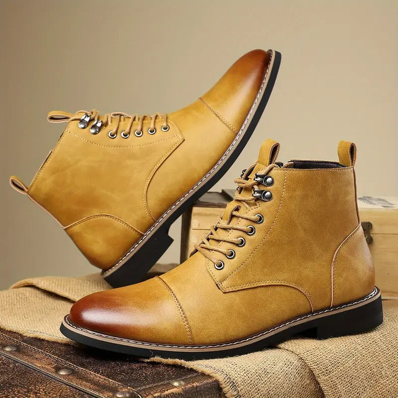 Sjaak – Orthopädische Stiefel Aus Leder