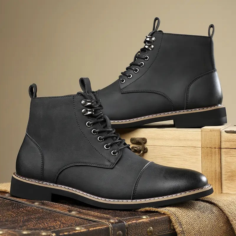 Sjaak – Orthopädische Stiefel Aus Leder