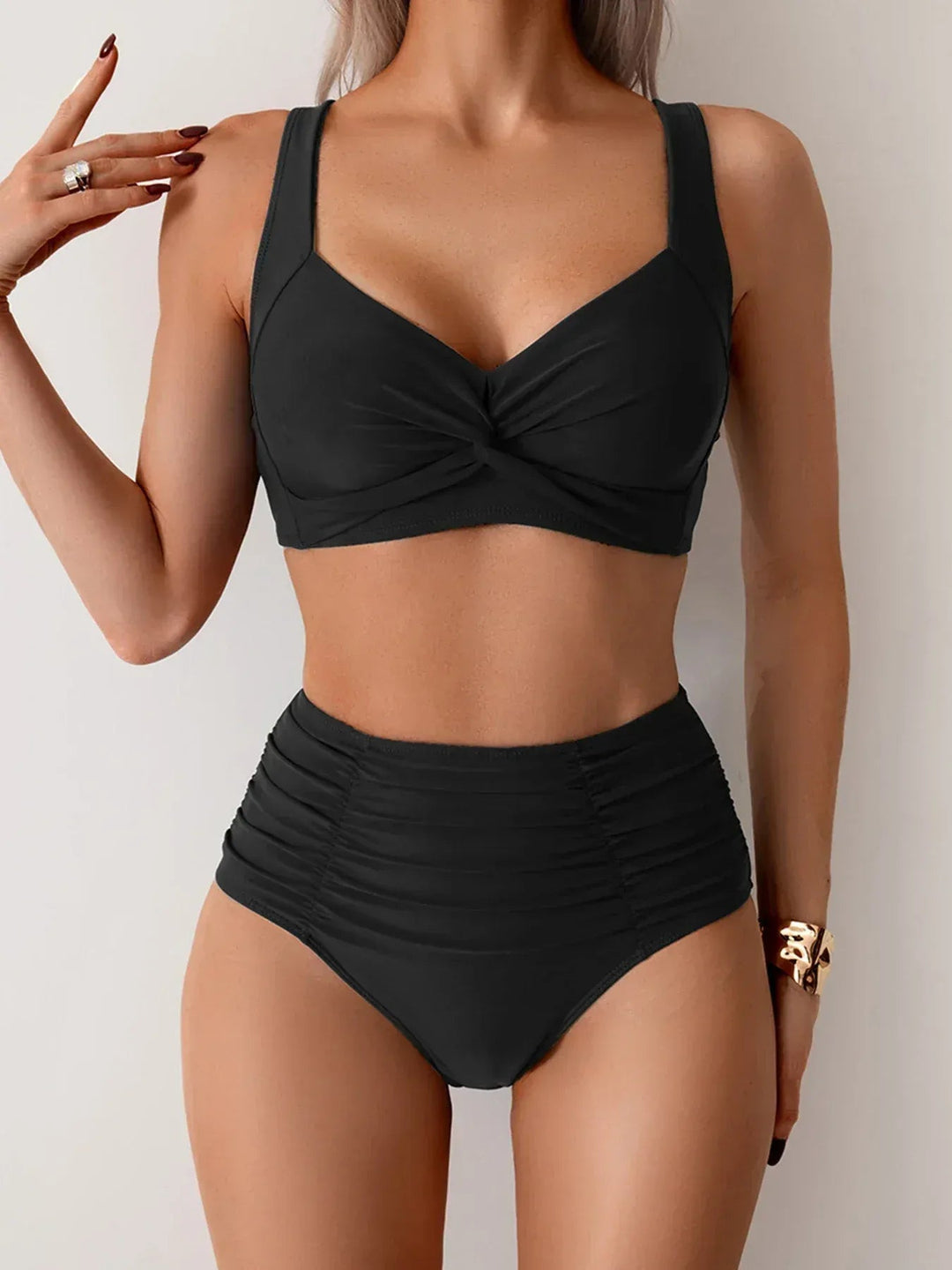 Mayya - Bikini MIT Hoher Taille Und Formender Wirkung