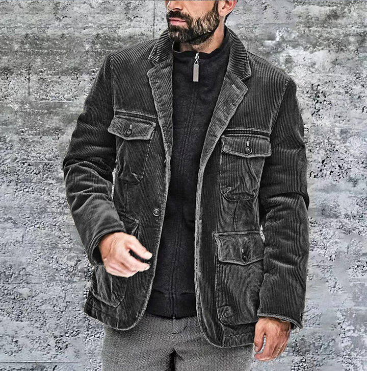 Lenial - Warme Jacke Im Weinlese Stil