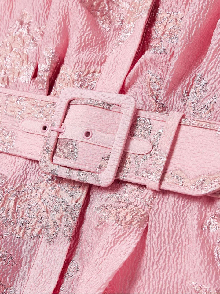 Anabella - Langes Kleid Mit Puffärmeln