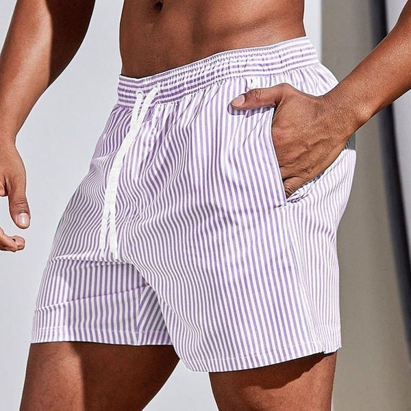 Nazif - Gestreifte Sommer Shorts
