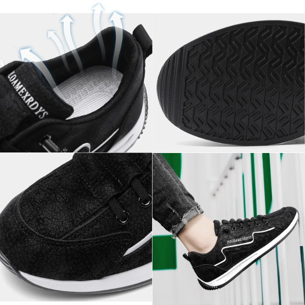 Francesco – Bequemer Schnür Turnschuh