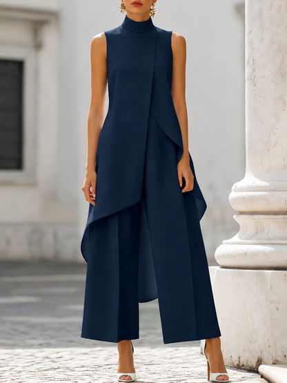 Germine - Elegant Drapierter Overall