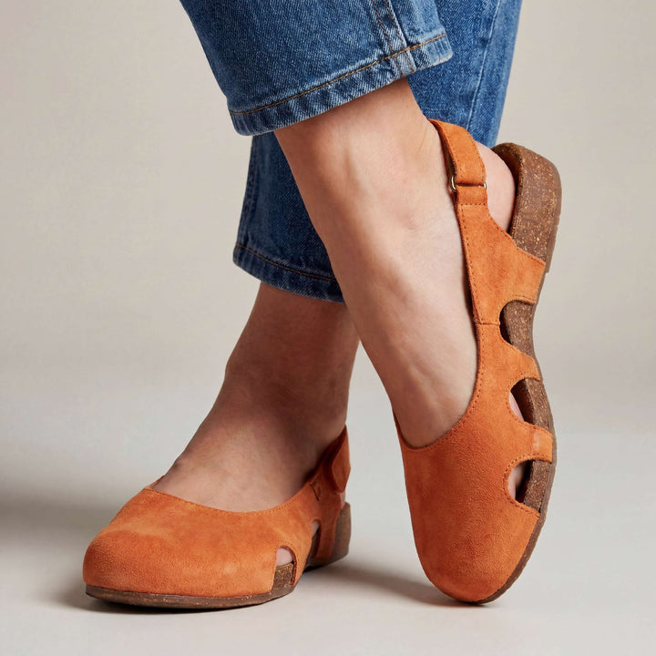 Nathilie – Slingback-Schuhe mit geschlossener Zehenpartie und Ausschnitten