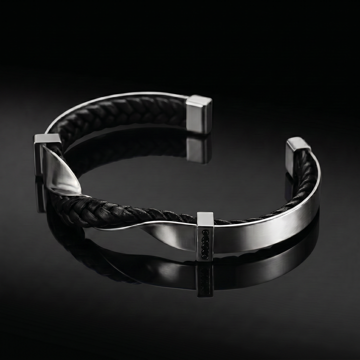 Kayel – Geflochtenes Leder Armband