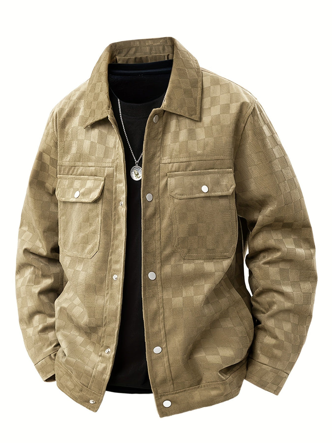 Shaviro – Karierte Wildlederjacke