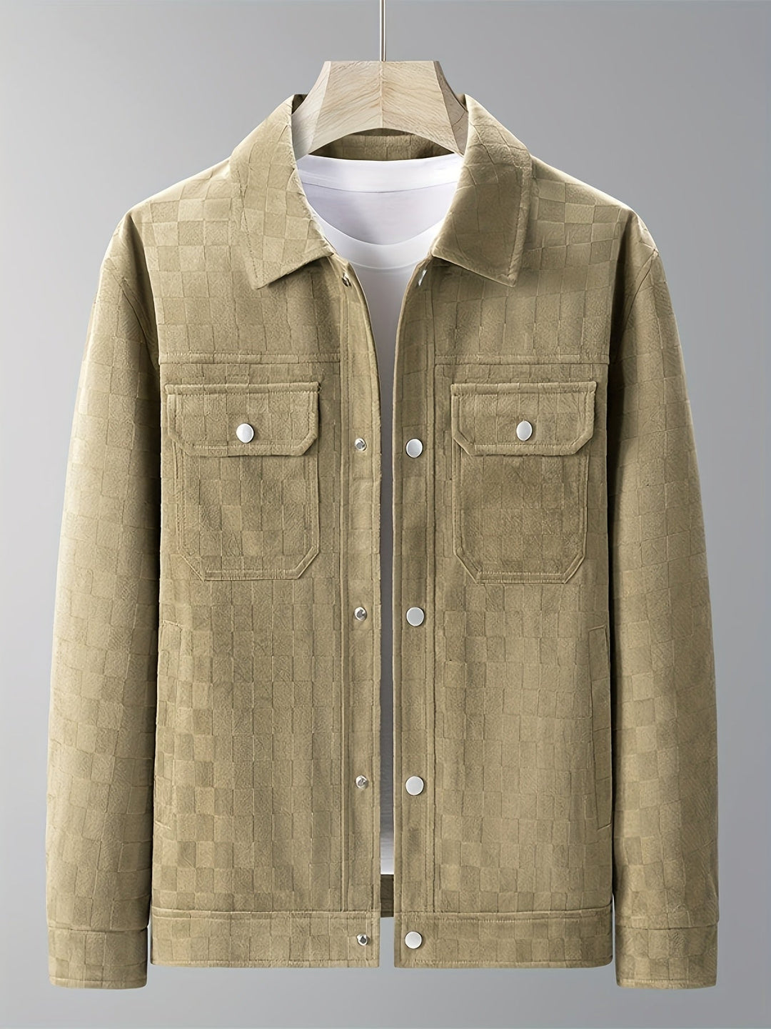 Shaviro – Karierte Wildlederjacke