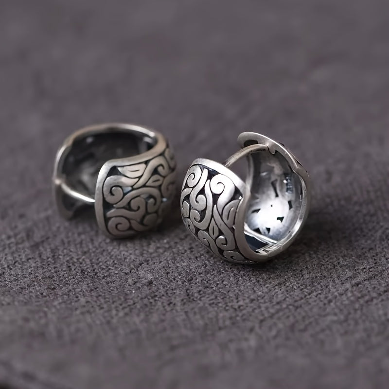 Mayani – Ohrringe aus Sterlingsilber mit Relikt-Motiv