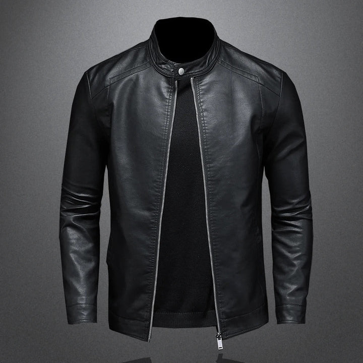 Pawell - Klassische Leder Jacke