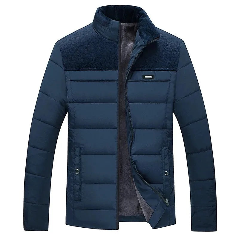 Marenz – Fleecegefütterte Jacke Mit Frontreißverschluss