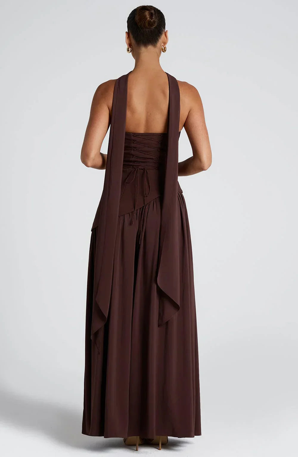 Zalfaa - Elegantes Ärmelloses Langes Kleid