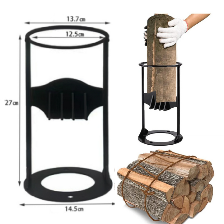 WoodChop – Tragbarer Holzspalter Aus Gusseisen