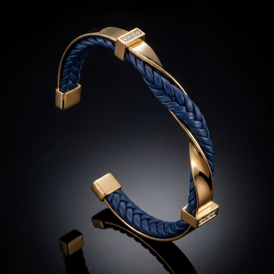 Kayel – Geflochtenes Leder Armband