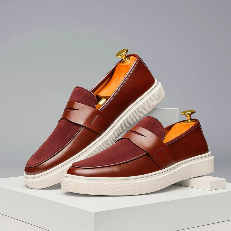 Zidan – Bequemer Leder-Loafer