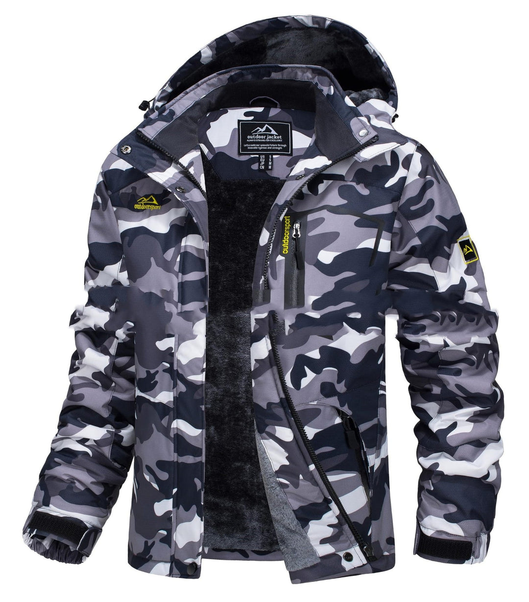 Jerieka – Winterjacke Mit Kapuze Und Fleecefutter