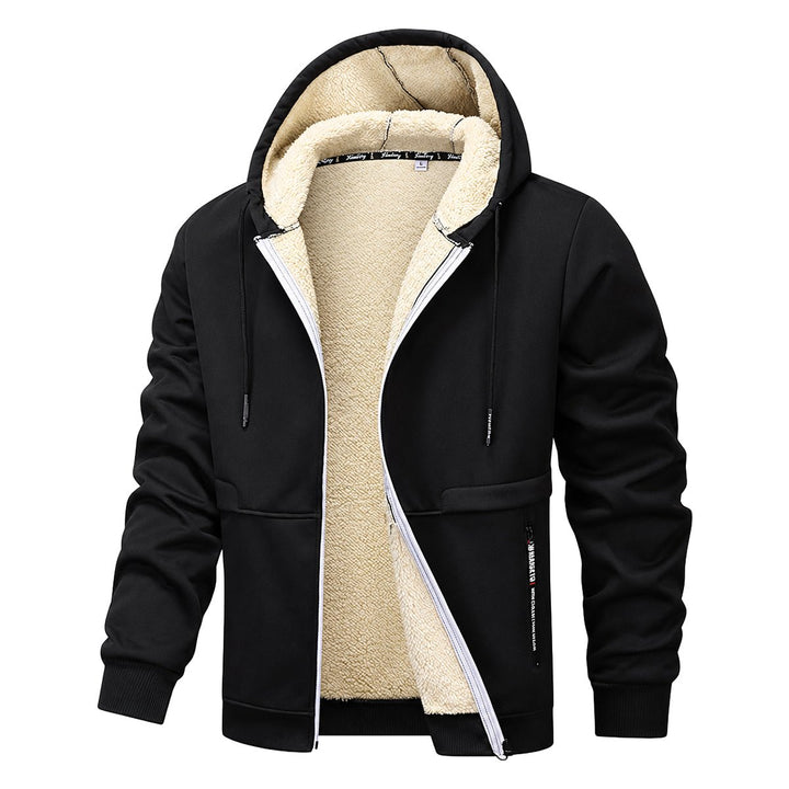 Jamshid - Langarm Kapuzenpullover Mit Reißverschluss
