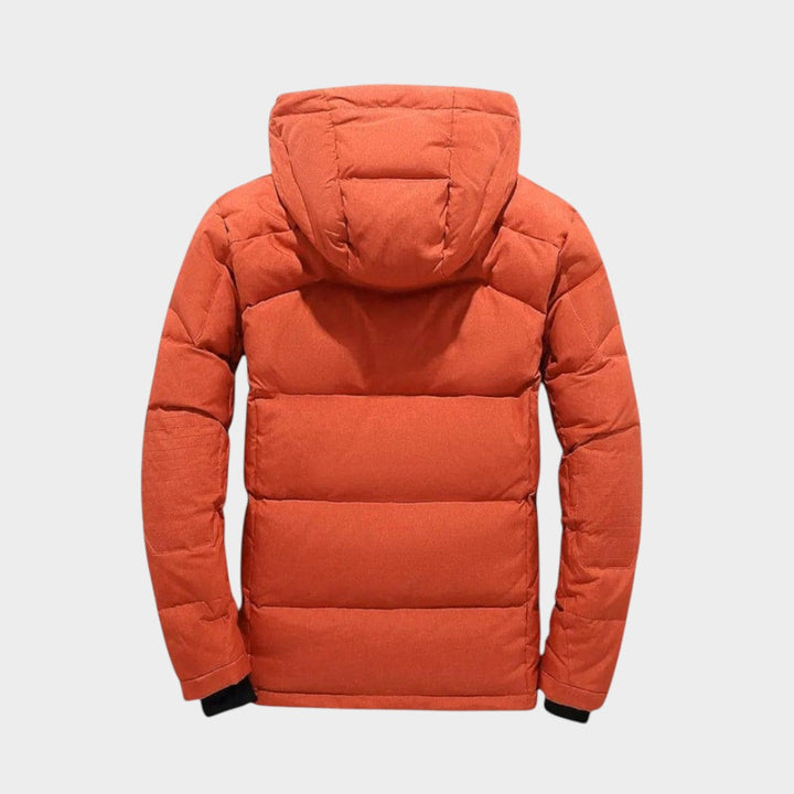 Alaxis – Daunenjacke mit Kapuze und Reißverschlusstaschen