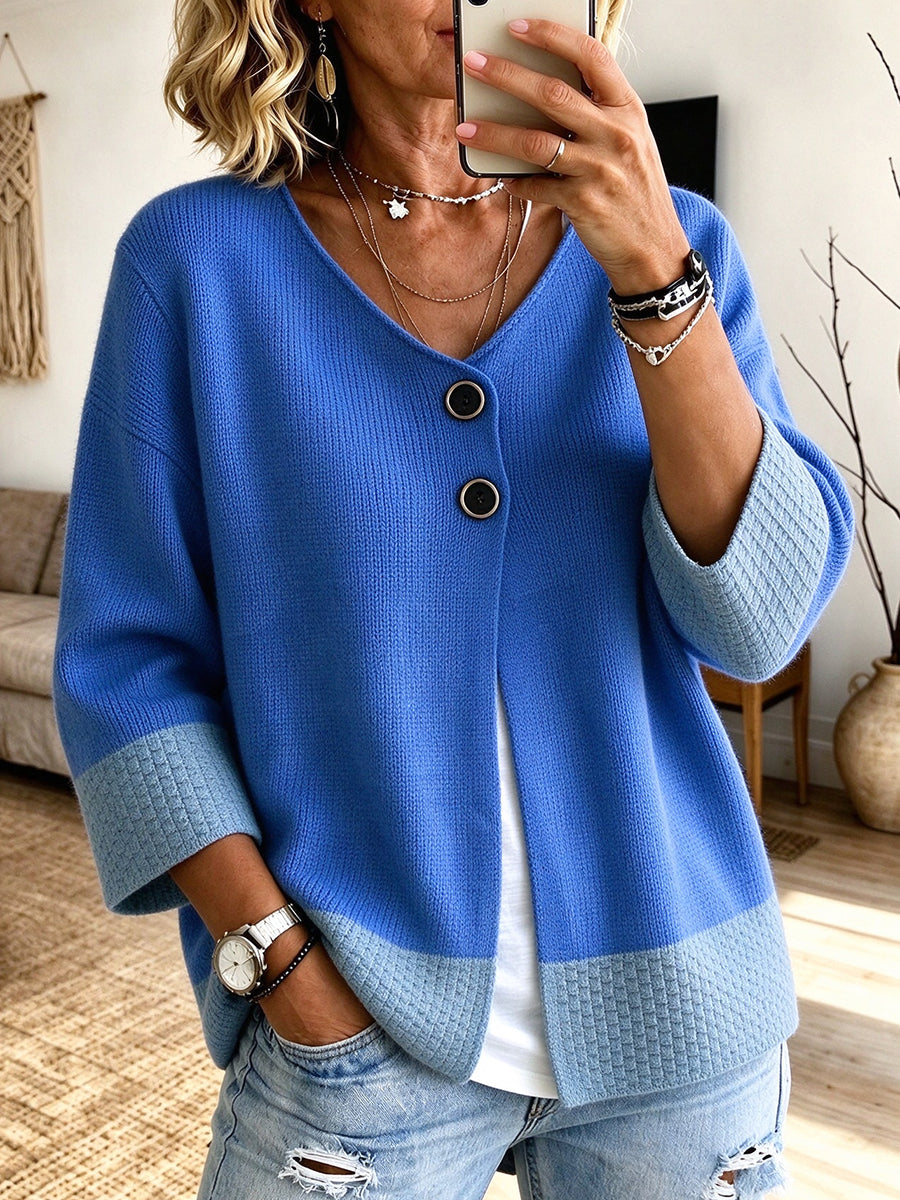 Nadege – Lässige Strickjacke