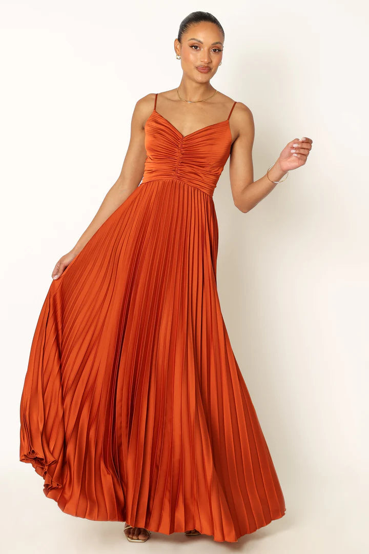 Masano – Elegantes Plissee Kleid