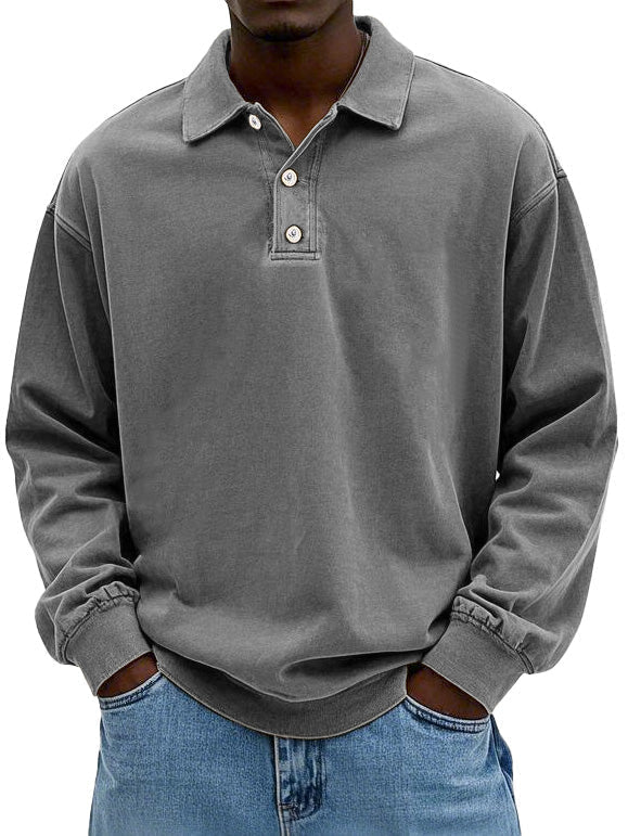 Leonel – Langarm Poloshirt