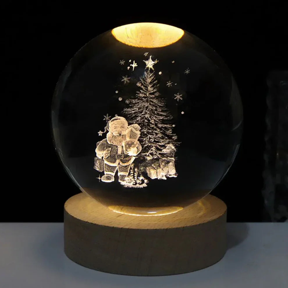 Glow Sphere – Leuchtende Kristallkugel Lampe