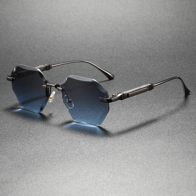 Author  – Hexa Rimless Sonnenbrillen