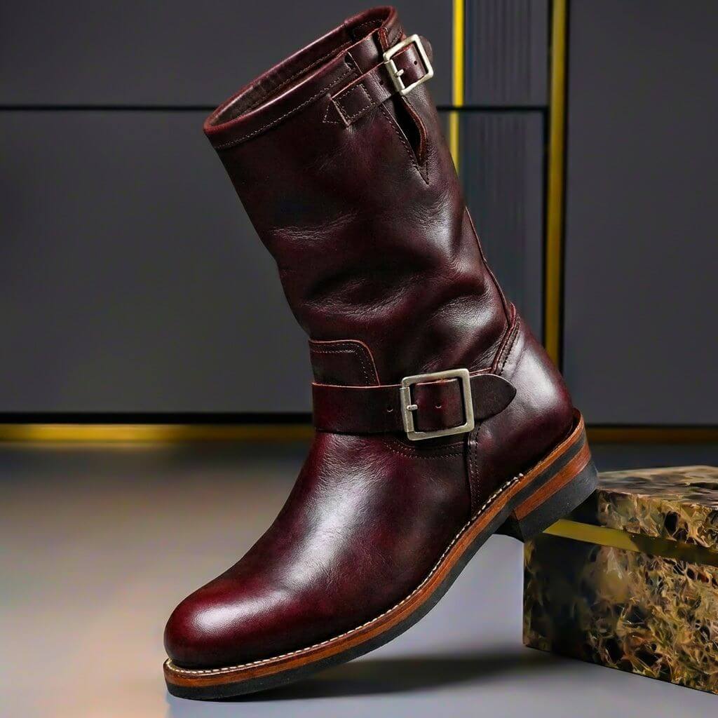 Quade – Stiefeletten Aus Vintage-Leder