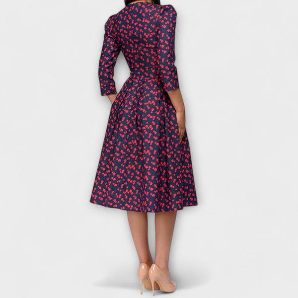 Jeri - Elegantes Knielanges Kleid