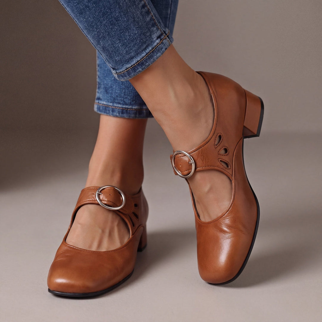 Kausar - Bequeme Leder Schuhe