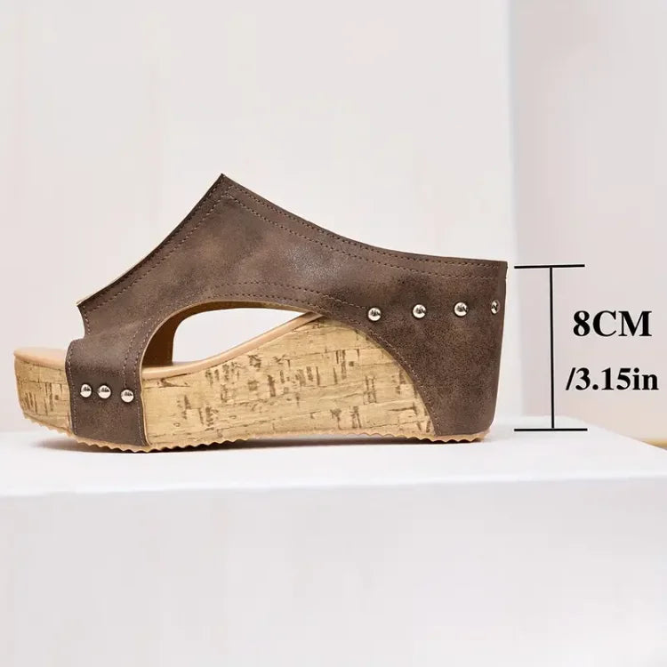 Layen – Sandalen Mit Keilabsatz