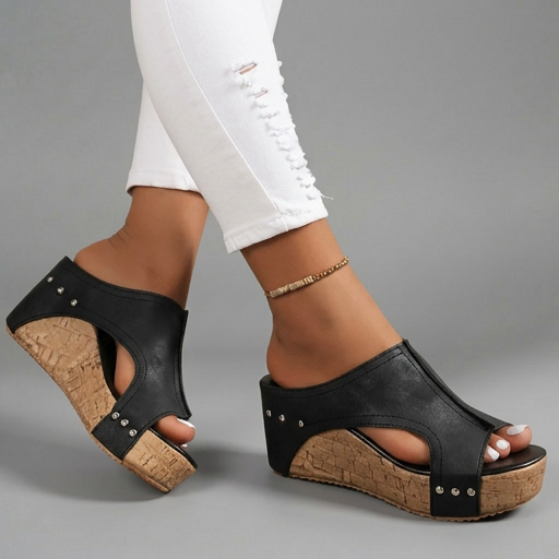 Layen – Sandalen Mit Keilabsatz