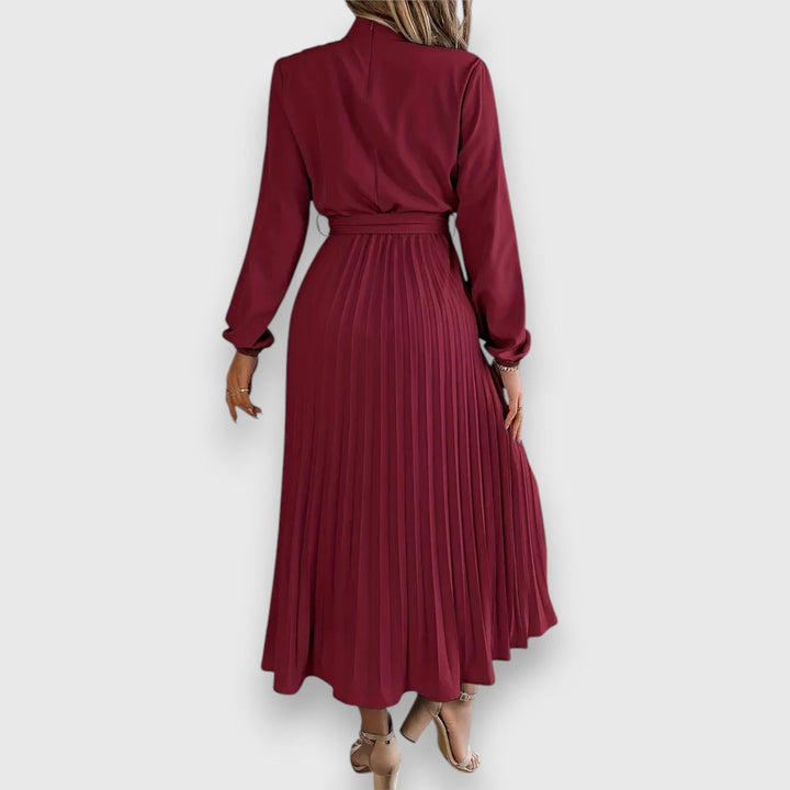 Lisa - Langärmelig Midikleid