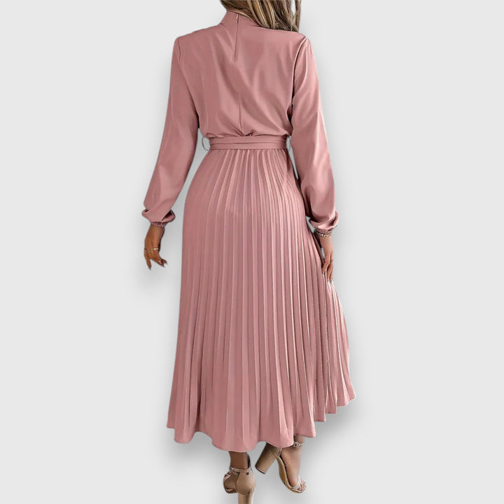 Lisa - Langärmelig Midikleid