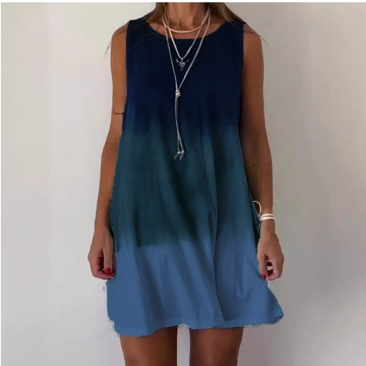 Pamela - ärmelloses Kleid Mit Rundhalsausschnitt