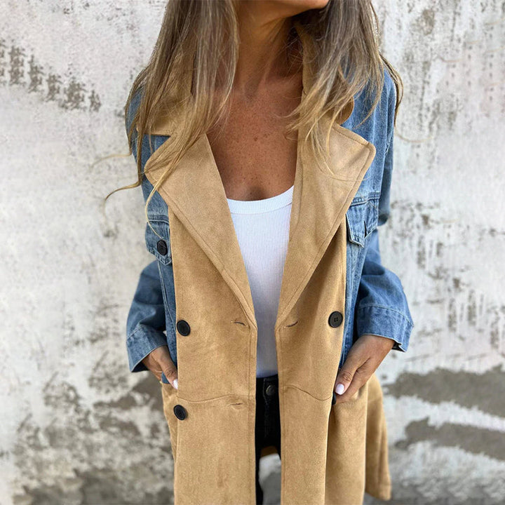 Mascha - Mmittellanger Trenchcoat